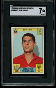Aleksandar Shalamanov - 1970 Panini - Bulgaria - SGC 7 - None Higher - Picture 1 of 2