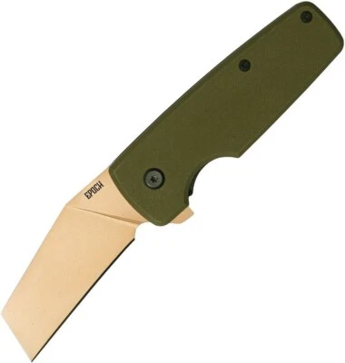 Ontario Epoch Folding Knife 2.75" D2 Tool Steel Blade G10/Stainless Back Handle - Image 1 of 2