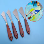 4pcs/Set Wood Handle Metal Palette Knife Spatula Oil Texture Painting Art Tools