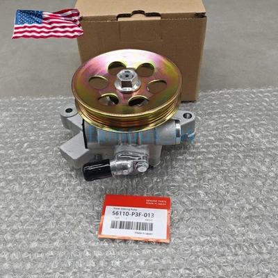 New Power Steering Pump w/ Pulley For 1997-2000 Acura EL Honda Civic 21-5066 - Image 1 of 4