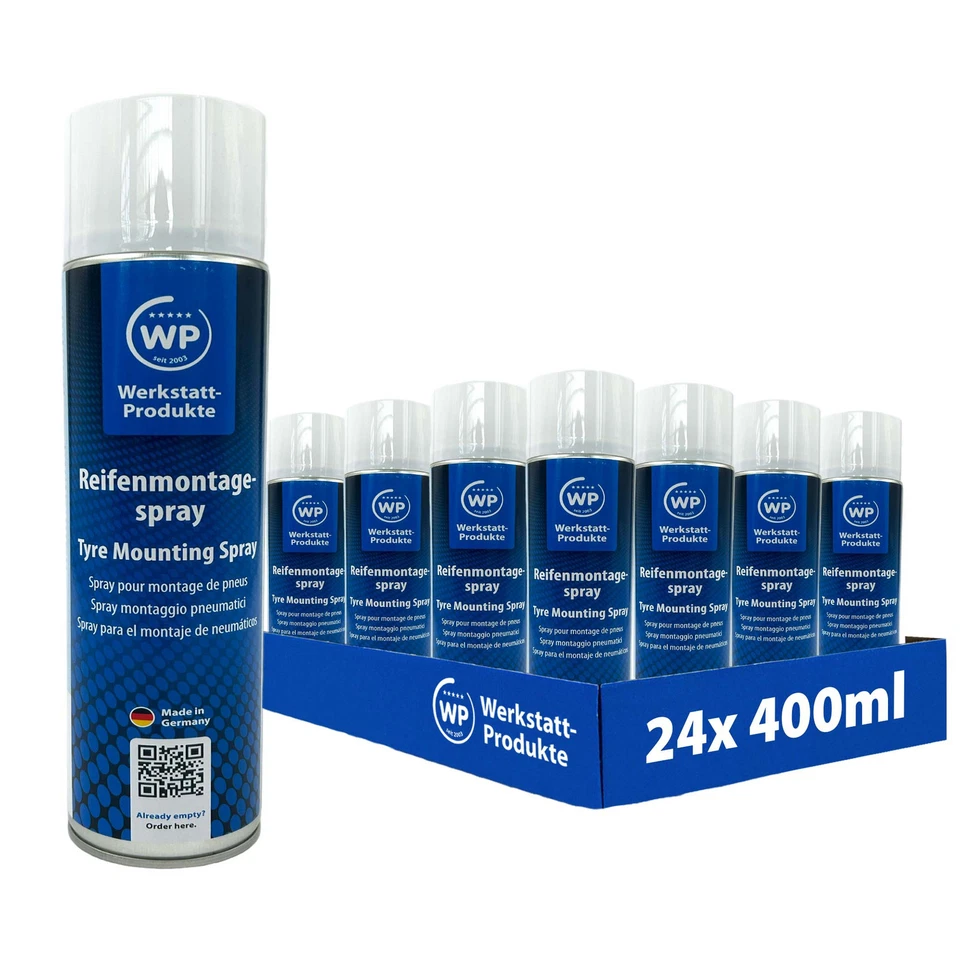 WERKSTATT-PRODUKTE GMBH 24 x WP Reifenmontagespray 400ml