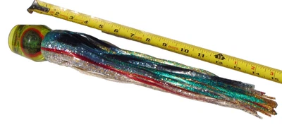 Señuelo de pesca vintage Pakula 14" Wahoo Marlin Atún Mahi ONO Big Game Trolling Foto 1 de 3