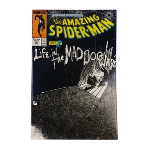 "THE AMAZING SPIDER-MAN" Issue #295 (Dec 1987, Marvel) f. BILL SIENKIEWICZ cover - Picture 1 of 1