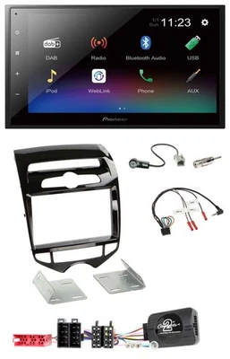 Pioneer USB Bluetooth DAB 2DIN Lenkrad Autoradio für Hyundai ix20 ab 10 autom. K - Bild 1 von 4