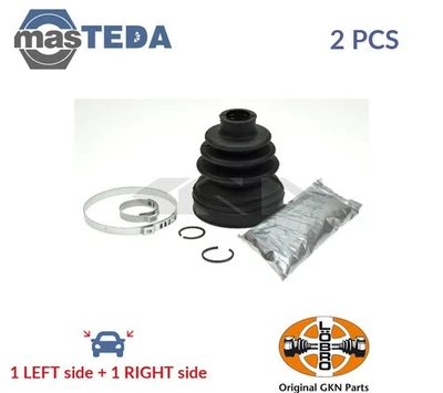 305782 CV JOINT BOOT KIT PAIR TRANSMISSION END FRONT LEFT LOBRO 2PCS NEW - Image 1 of 4
