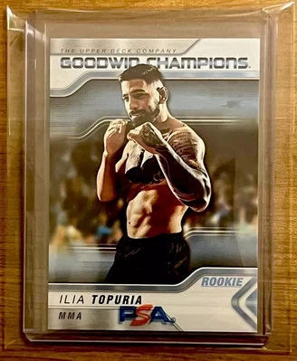 ILIA TOPURIA💎 UFC WORLD CHAMPION!!!✨ROOKIE✨ CARD! UPPER DECK /GC - Image 1 of 2