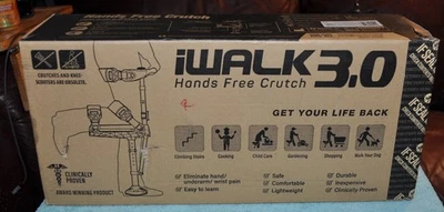 Muleta manos libres iWALK3.0 - Muleta de rodilla sin dolor - Alternativa a las muletas Foto 1 de 2