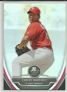 Carlos Martinez St. Louis Cardinals 2013 Bowman Platinum - Picture 1 of 1