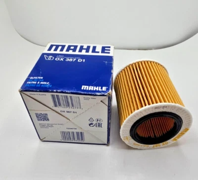 Filtro de aceite de motor Mahle OX387D1 para BMW 320i 2018 sedán base 4 puertas Foto 1 de 4