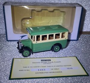 Lledo Dennis Single Deck Bus Coach Crosville Carnation Mint-boxed With Cert. (S)