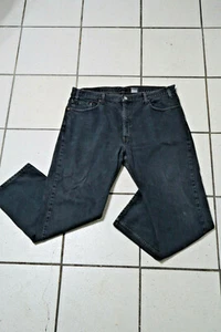 Jeans Levis 505 40x30 gamba dritta lavaggio scuro denim morbido 100% cotone - Foto 1 di 7
