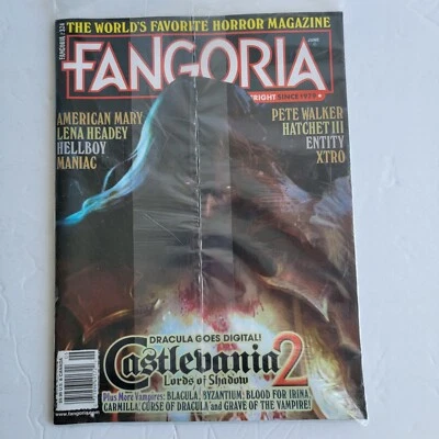 FANGORIA 324 - Castlevania 2, Hellboy, Maniac, Entity, Xtro, BRAND NEW - Image 1 of 4