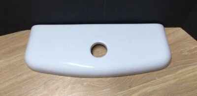 Toilet Cistern Lid = Ideal Standard, Centre Flush, 383 x 142mm. White, N-45 - Image 1 of 4