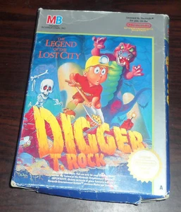 Nintendo NES. Digger T Rock. CIB. (PAL AUS/ITA/GBR) - Picture 1 of 3