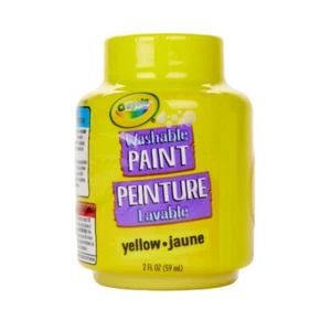 CRAYOLA LLC BIN542834 Washable Paint 2Oz Yellow - Picture 1 of 1