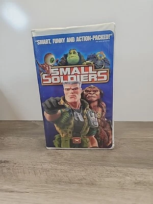 SMALL SOLDIERS (VHS 1998) Tommy Lee Jones, Kristen Dunst, Denis Leary, Jay Mohr - Image 1 of 4