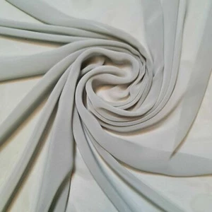 Sage Green Sheer Chiffon Material Drape Dress Wedding Arch Fabric 44" Meter - Picture 1 of 12