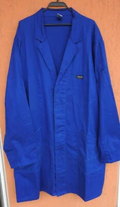 Fort Work Lab Coat Long French Blue Work Jacket Workwear Uniform Artisan (M) - Picture 1 of 10