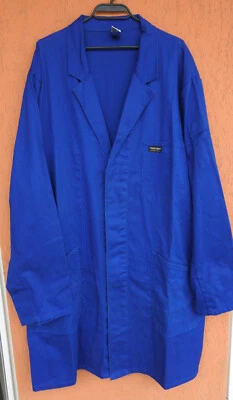 Fort Work Lab Coat Long French Blue Work Jacket Workwear Uniform Artisan (M) - Image 1 of 4