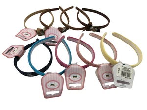 LOTTO 9 CERCHIETTI CAPELLI COME DA FOTO FERMAGLI PINZE MOLLETTONI - Picture 1 of 1