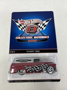 Hot Wheels '55 Chevy Panel 2013 13th Annual Collectors Nationals 2 Of 4 193/2000 - Picture 1 of 11