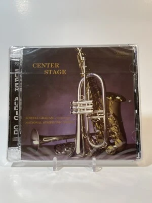 SACD: Center Stage Lowell Graham National Symphonic Winds Super Audio CD SEALED Foto 1 de 3