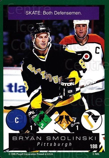 1995-96 Playoff One on One #188 Bryan Smolinski - Image 1 of 1
