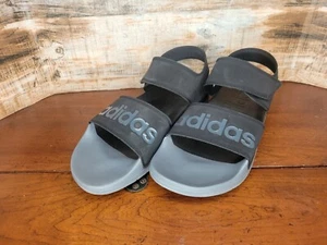 Adidas Adilette Men's Sandals Core Black Gray Five Core Black FY8649 Size 13 - Picture 1 of 13