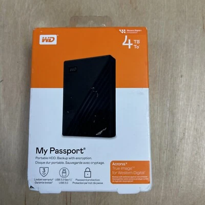 WD My Passport 4TB New - Image 1 of 4
