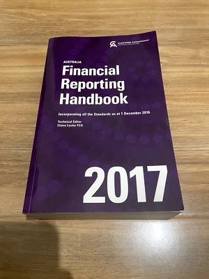 Financial Reporting Handbook 2017 Australia by CAANZ (Chartered Accountants... - image 1 of 4