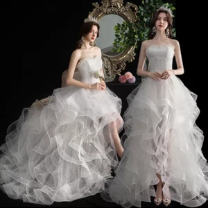 NEW Evening Formal Party Ball Gown Prom Bridesmaid Bride Wedding Dress D83 - Picture 1 of 14