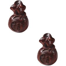  2 Pieces Rosewood Accessories Keychains for Backpacks Charms