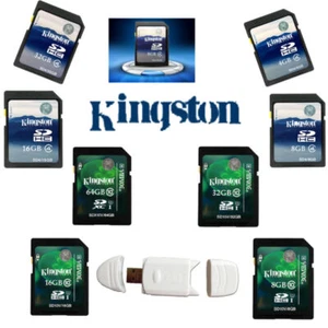 Kingston 4/8/16 GB Ultra Memory Flash Card Class 4 Class 10 SD SD/XC Camera GPS - Picture 1 of 10