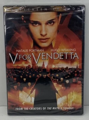 V For Vendetta - Widescreen Edition (2006 DVD) Natalie Portman - Brand New - Image 1 of 4