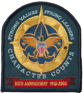 Character Counts 90th Anniversary Patch (AR2259) - Picture 1 of 1