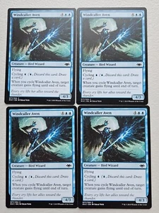 MTG 4x Windcaller Aven MH1 077/254 Light Play - Picture 1 of 2