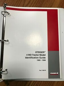OEM Case Steiger Panther Cougar  Quadtrac 4 WD Tractor Model ID Guide