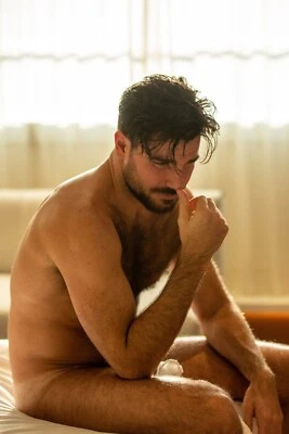 [C011] Male Model with Hunky Physique Posing for Art Photograph Glossy or Matte!