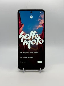 Motorola Moto G 5G 2025 - Black - 128GB - As-is for Salvage/Parts/Disassembly - Picture 1 of 7