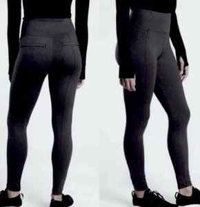 Athleta Delancey Herringbone Tight Legging Zip Gesäßtaschen Blau Schwarz Größe: S - Bild 1 von 13