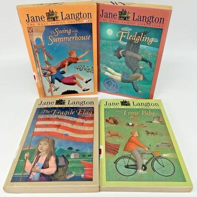 The Hall Family Chronicles Series 2,4,5,6 Jane Langton 1980s Ex-Library Lot of 4 - Image 1 of 4