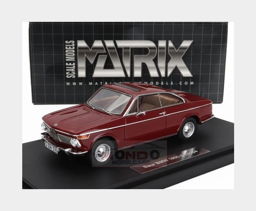 1:43 MATRIX Bmw 1602 Baur Coupe 1967 Red MX30202-013 - Immagine 1 di 2