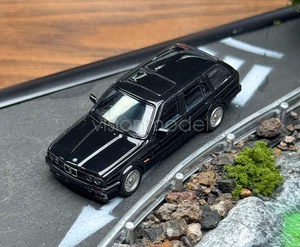 Mortal 1:64 Scale Black E30 Touring Wagon Sports Diecast Display Toy Collection - Picture 1 of 5