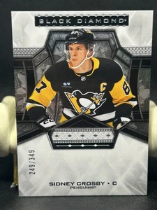 SIDNEY CROSBY 2024-25 Upper Deck Black Diamond Hockey #/349 Pit Penguins #BDB-CR - Picture 1 of 3