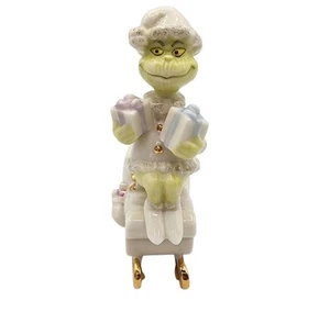 Lenox Collection Merry Grinchmas To All Christmas Ornament 4" Figure The Grinch - Picture 1 of 6
