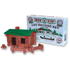 Roy Toy Log Building Set # 9 The Camp Neu, Komplett Neu in OVP - Bild 1 von 3