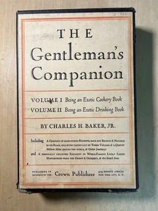The Gentlemans Companion 1946 Exotic Drinking Book Vol 1 & 2 - Picture 1 of 11