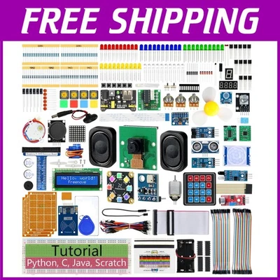 Educational Raspberry Pi Complete Kit: 386 Components for 164 Exciting Projects - Image 1 of 4