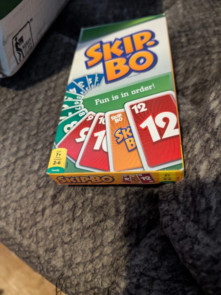 Mattel 42050 Skip-Bo Card Game - 2 to 6 Players - Image 1 of 1