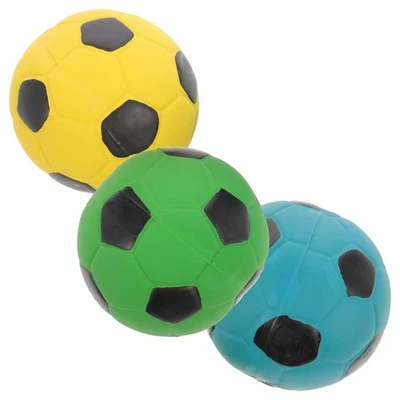  3PCS Pet Molars Sounding Toy Ball Dog Training Lattice Puzzle di pallacanestro - Immagine 1 di 4